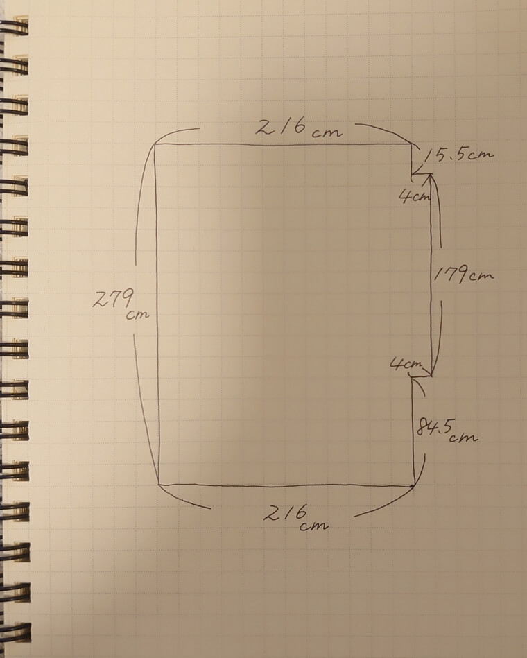 手書き図面