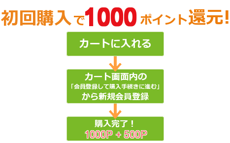 1000ポイント還元