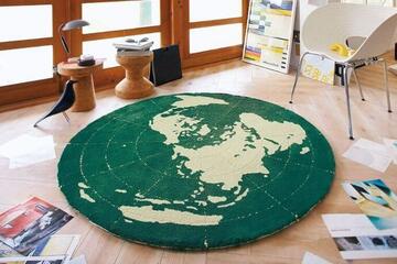 円形ラグマット「EARTH/アース」