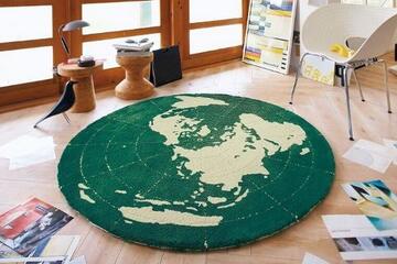 円形ラグマット「EARTH/アース」