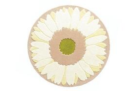 GERBERA/ガーベラ 円形ラグマットの生地拡大画像