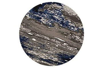 PLANET/プラネット 円形ラグ・カーペット・マットの生地拡大画像