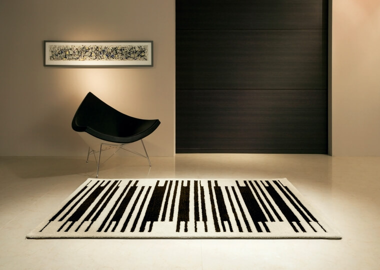 防ダニラグ「PIANO/ピアノ」  床暖対応