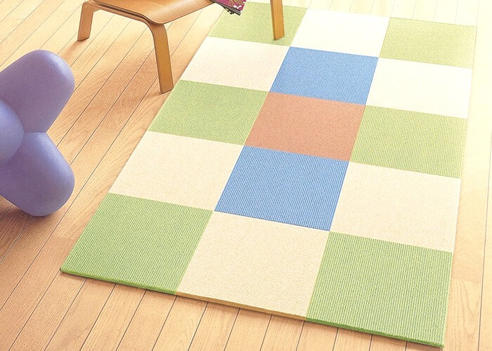 タイルカーペット「JUST PANEL/ジャストパネル」はコンパクトで使いやすい薄手の4.5mm