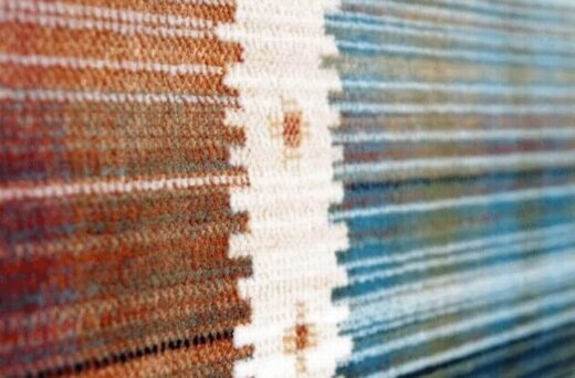 おしゃれなキリム調デザイン！レトロなベルギー産ラグ『NOMAD/ノマド