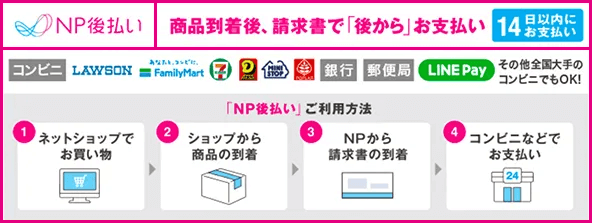 NP後払いご利用方法