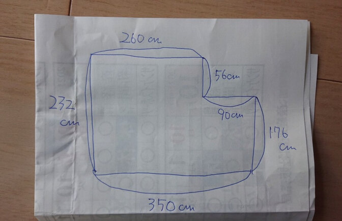 手書き図面の事例 レビュー画像2