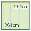 江戸間4.5畳サイズ